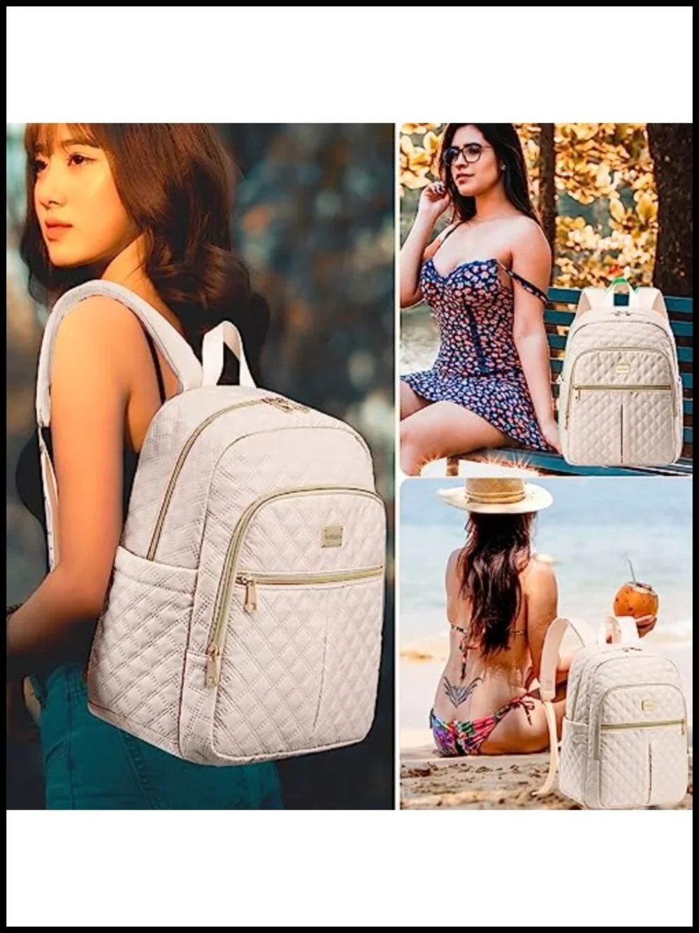 Insulated Lunch Backpack Cooler Bag 20L Waterproof for Work Picnic Hiking